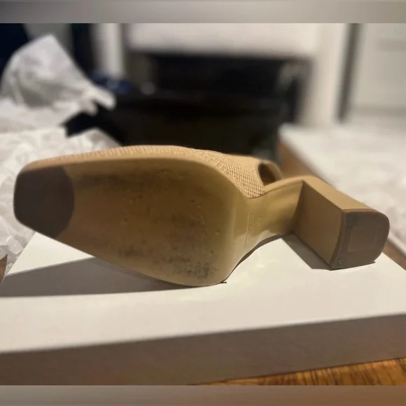 Russell & Bromley 'Impulse' Slingback Pump in Natural Raffia- ASO Kate Middleton - Picture 7 of 9